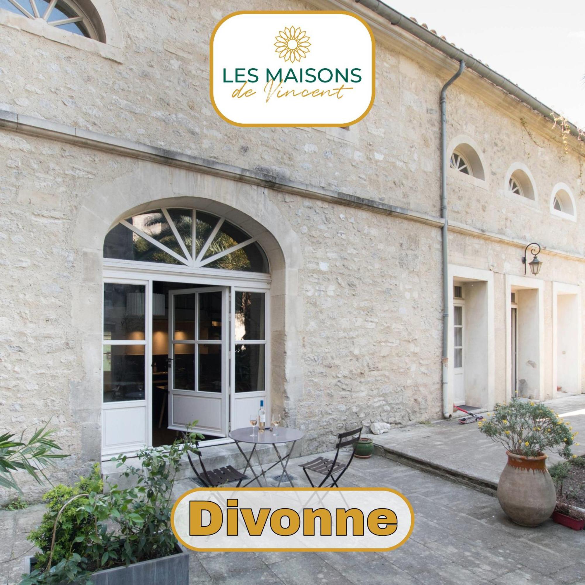 Divonne - Loft Cosy Avec Jardin Partage Apartment Arles Luaran gambar